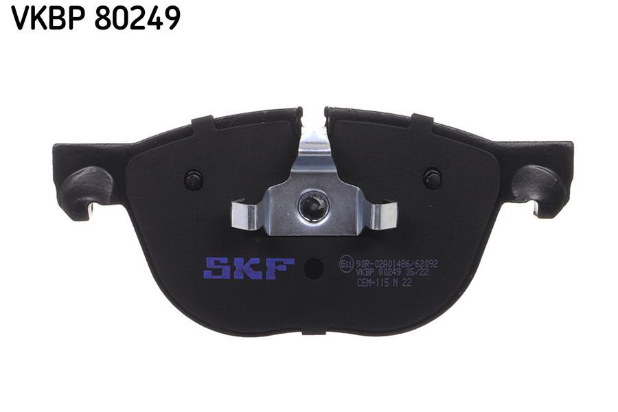 Jeu de 4 plaquettes de frein SKF ref. VKBP 80249